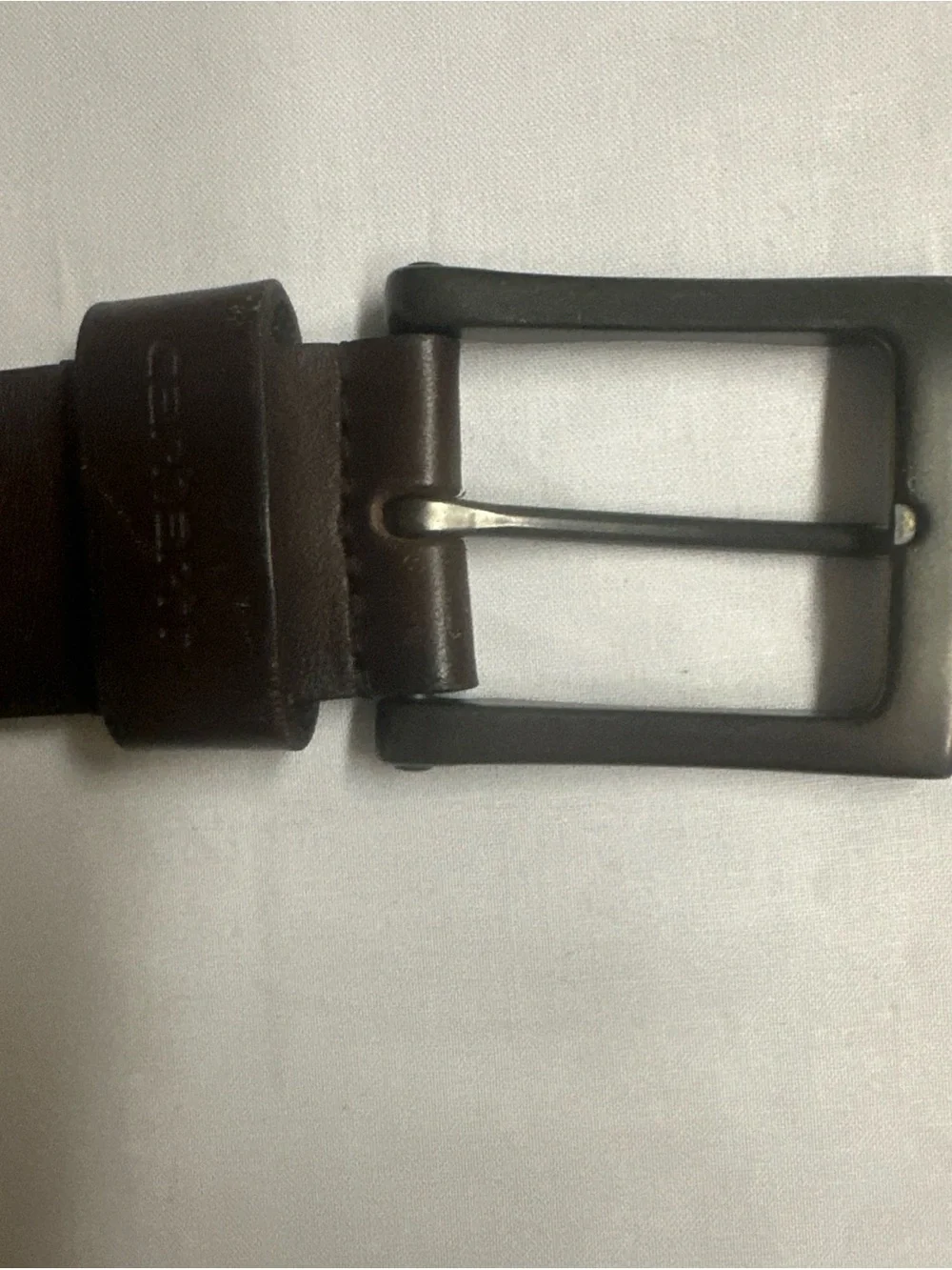 Leather Men's Belt Carhartt  Brand - Brown